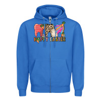 True Royal Happy Easter Dental Zipper Hoodie - HowdyJamesFarm