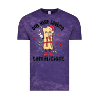 Cloud Purple out here looking tamalicious christmas tamale Vintage Tee - MaliasSmallBusiness