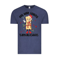 Vintage Denim out here looking tamalicious christmas tamale Vintage Tee - MaliasSmallBusiness