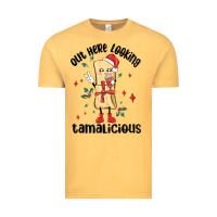 Vintage Mustard out here looking tamalicious christmas tamale Vintage Tee - MaliasSmallBusiness