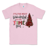 Bubblegum Pink its the most wonderful time of the year Classic Tee - MaliasSmallBusiness