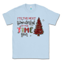 Dusty Blue its the most wonderful time of the year Classic Tee - MaliasSmallBusiness