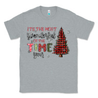 Heather Grey its the most wonderful time of the year Classic Tee - MaliasSmallBusiness