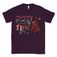 Plum its the most wonderful time of the year Classic Tee - MaliasSmallBusiness