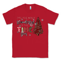 Red its the most wonderful time of the year Classic Tee - MaliasSmallBusiness