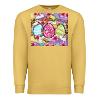 Antique Gold Easter eggs Nurse Premium Sweatshirt - OliviaCreatesArt