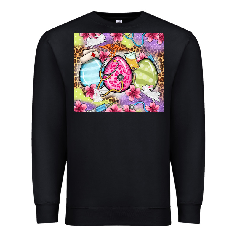 Easter Eggs Nurse Premium Sweatshirt by OliviaCreatesArt | Teevron