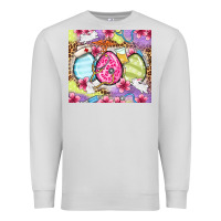 Dove Grey Easter eggs Nurse Premium Sweatshirt - OliviaCreatesArt