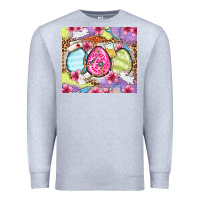 Heather Grey Easter eggs Nurse Premium Sweatshirt - OliviaCreatesArt