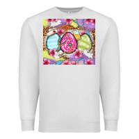 Oatmeal Heather Easter eggs Nurse Premium Sweatshirt - OliviaCreatesArt