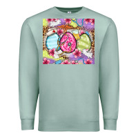 Seafoam Easter eggs Nurse Premium Sweatshirt - OliviaCreatesArt
