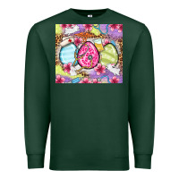 Sports Green Easter eggs Nurse Premium Sweatshirt - OliviaCreatesArt
