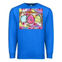True Royal Easter eggs Nurse Premium Sweatshirt - OliviaCreatesArt