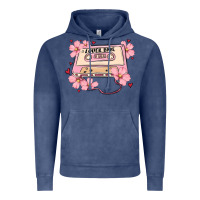Vintage Denim lover babe valentines day Vintage Hoodie - MaliasSmallBusiness
