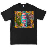 Black western mama with baby bear Premium Tee - Artiststas