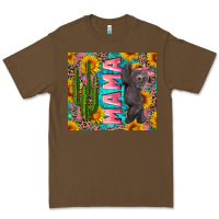 Cacao western mama with baby bear Premium Tee - Artiststas