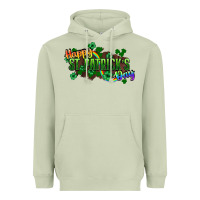 Matcha Happy St. Patrick's Day Heavyweight Hoodie - HowdyJamesFarm