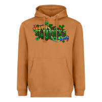 Meerkat Happy St. Patrick's Day Heavyweight Hoodie - HowdyJamesFarm