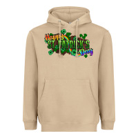 Mushroom Happy St. Patrick's Day Heavyweight Hoodie - HowdyJamesFarm