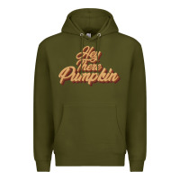 Army Green hey there pumpkin Premium Hoodie - JahusDesignShop