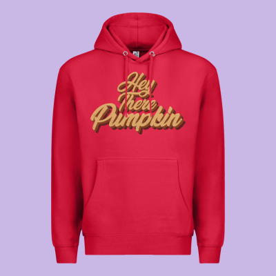 Hey There Pumpkin Premium Hoodie Designed By Jahusdesignshop