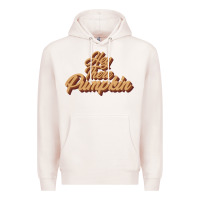 Pale Pink hey there pumpkin Premium Hoodie - JahusDesignShop