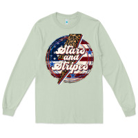 Matcha Western Stars and Stripes 4th of July Long Sleeve Tee - LillyAllenDesigns