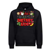 Black santas favorite dietary aide Urban Hoodie - LillyAllenDesigns