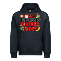 Navy santas favorite dietary aide Urban Hoodie - LillyAllenDesigns