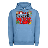 Pigment Pebble Blue santas favorite dietary aide Urban Hoodie - LillyAllenDesigns