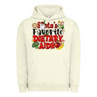 Pigment Pistachio santas favorite dietary aide Urban Hoodie - LillyAllenDesigns
