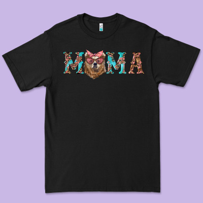 Mama With Bear Premium Tee Designed By Artiststas