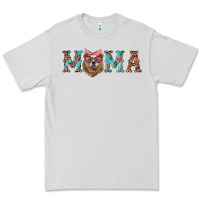 Dove Grey mama with bear Premium Tee - Artiststas