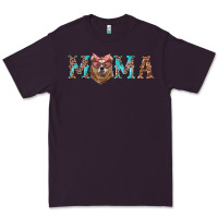 Plum mama with bear Premium Tee - Artiststas