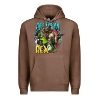 Chestnut Autism Rex Premium Hoodie - CowGirlArtShop