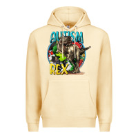 Pina Colada Autism Rex Premium Hoodie - CowGirlArtShop