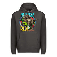 Smoke Autism Rex Premium Hoodie - CowGirlArtShop