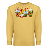 Antique Gold juneteenth bhm coffee cups Premium Sweatshirt - OliviaCreatesArt