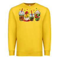 Lemon juneteenth bhm coffee cups Premium Sweatshirt - OliviaCreatesArt