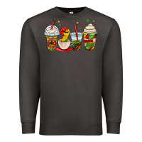 Smoke juneteenth bhm coffee cups Premium Sweatshirt - OliviaCreatesArt