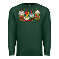 Sports Green juneteenth bhm coffee cups Premium Sweatshirt - OliviaCreatesArt