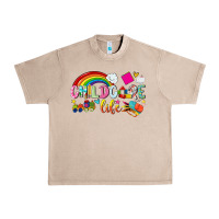 French Oak childcare life Urban Heavy Tee - NancyCooperArtShop