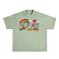 Oil Green childcare life Urban Heavy Tee - NancyCooperArtShop