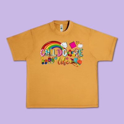 Childcare Life Urban Heavy Tee Designed By Nancycooperartshop