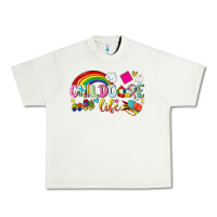Pistachio childcare life Urban Heavy Tee - NancyCooperArtShop