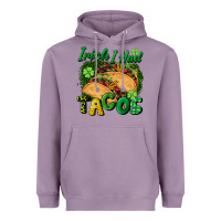 Lavender Irish i had tacos Heavyweight Hoodie - CowGirlArtShop