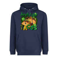Navy Irish i had tacos Heavyweight Hoodie - CowGirlArtShop