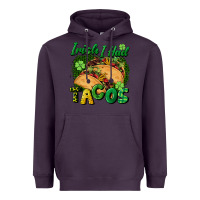 Plum Irish i had tacos Heavyweight Hoodie - CowGirlArtShop