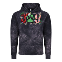Cloud Black joy with dog paw Vintage Hoodie - MaliasSmallBusiness