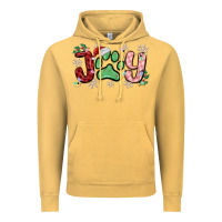 Vintage Mustard joy with dog paw Vintage Hoodie - MaliasSmallBusiness